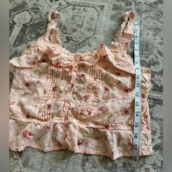 And Now This Floral Tank Top, Size Medium - Picture 4 of 10